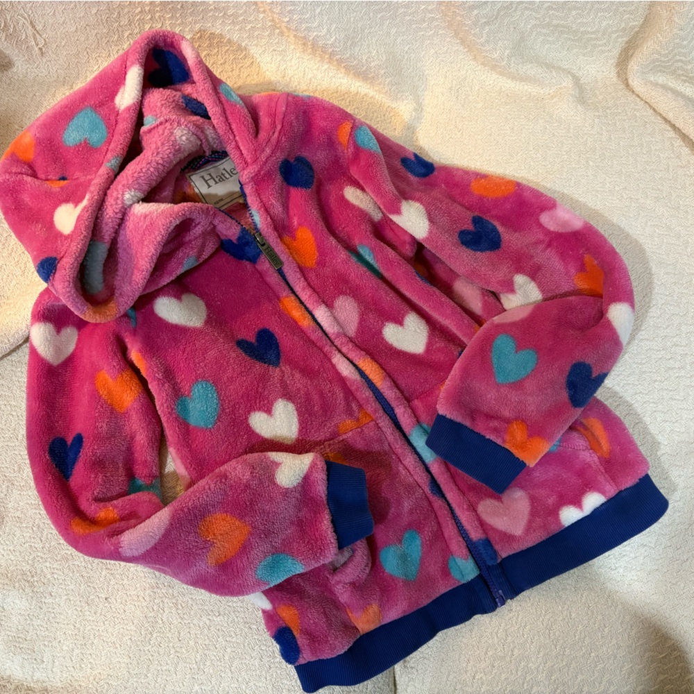 Hatley Heart Patterned Hoodie